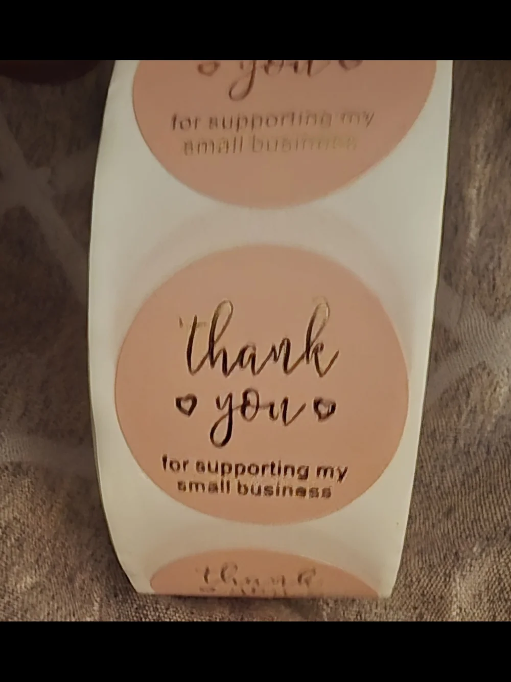 Thank You Sticker Roll -1